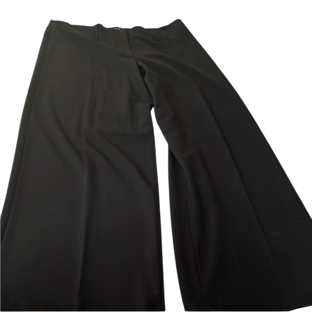 Kenar Black size 10 black high waist Wide-Leg dress pants with belt loops